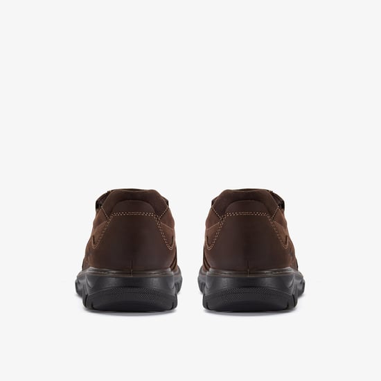 Renzo Easy Dark Brown Lea Shoes - Image 4