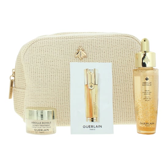 Guerlain Abeille Royale Day Cream 7ml, Watery Oil Serum 30ml + Renew & Repair Serum 0.6ml - Image 2