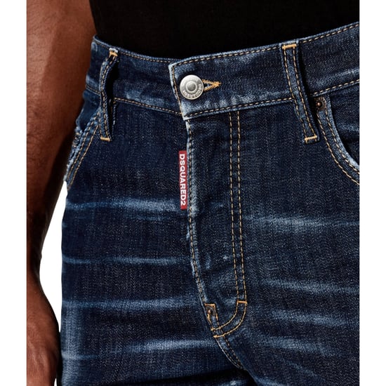 Dsquared2 Marinblå Skaterjeans - Image 5
