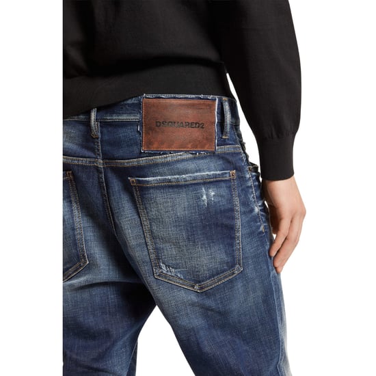Dsquared2 Dark Navy Blue Desert Wash Bro Jeans - Image 6