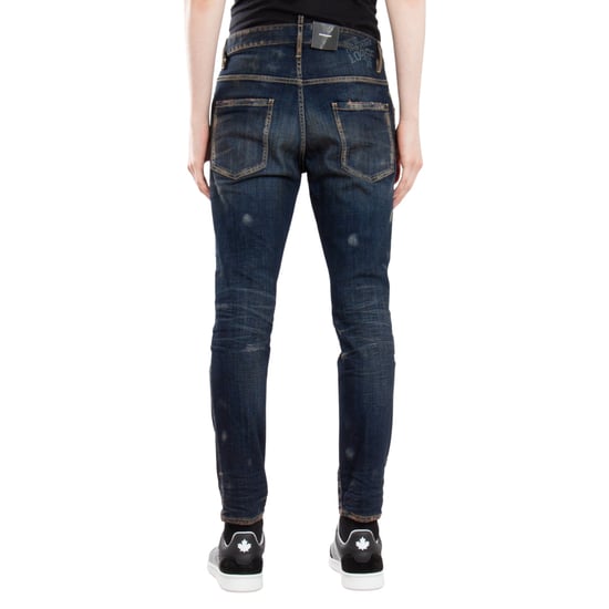 Dsquared2 Donkerblauwe Skaterjeans - Image 4