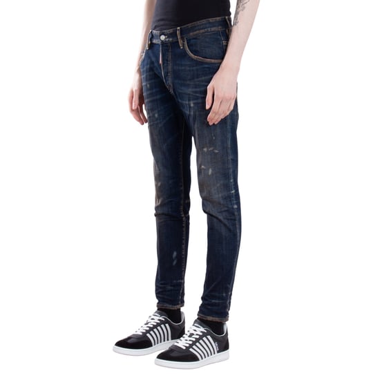 Dsquared2 Donkerblauwe Skaterjeans - Image 5