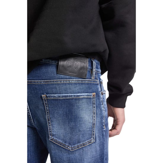 Dsquared2 Icon Marineblauwe Regular Fit Jeans - Image 6