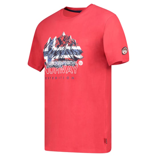 Geographical Norway Tee SS Jummit Shirt Red - Image 2