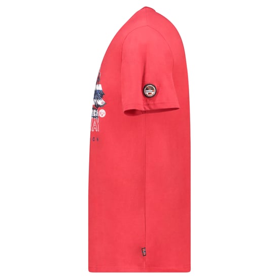 Geographical Norway Tee SS Jummit Shirt Red - Image 3
