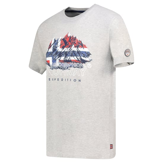 Geographical Norway Tee SS Jummit Shirt Grey - Image 2