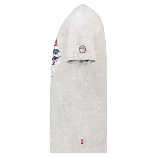 Geographical Norway Tee SS Jummit Shirt Grey - Image 3
