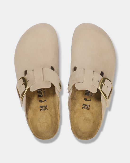 Boston Clogs in Tan - Image 4