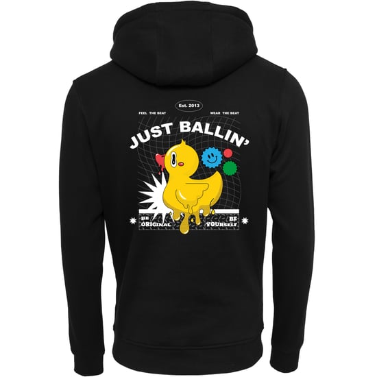 Ballin Est. 2013 Backprint Duck Hoodie Svart - Image 1