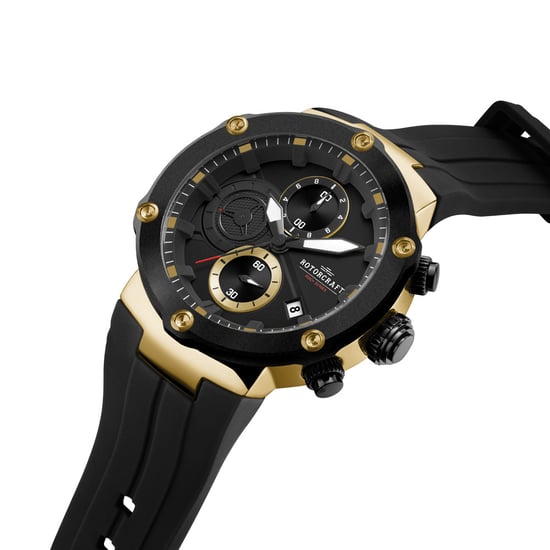 Rotorcraft Horloge Rock Chrono Zwart - Image 2