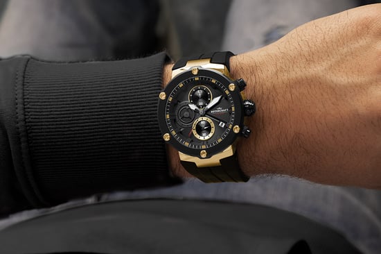 Rotorcraft Horloge Rock Chrono Zwart - Image 3