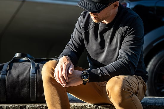 Rotorcraft Horloge Rock Chrono Zwart - Image 4