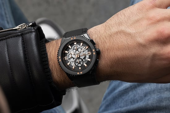 Rotorcraft Horloge Scorpion Chrono Zwart - Image 4