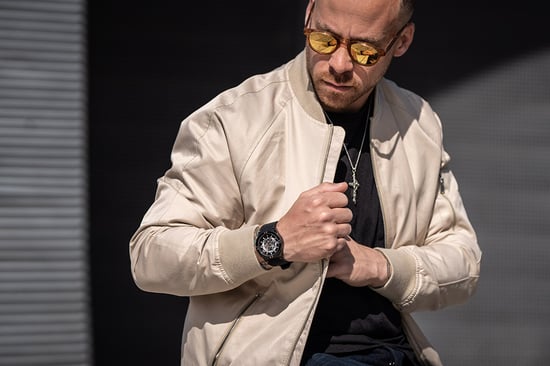 Rotorcraft Horloge Scorpion Chrono Zwart - Image 5
