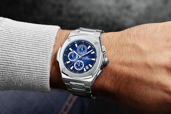Rotorcraft Horloge Arcane Chrono Zilver - Image 3