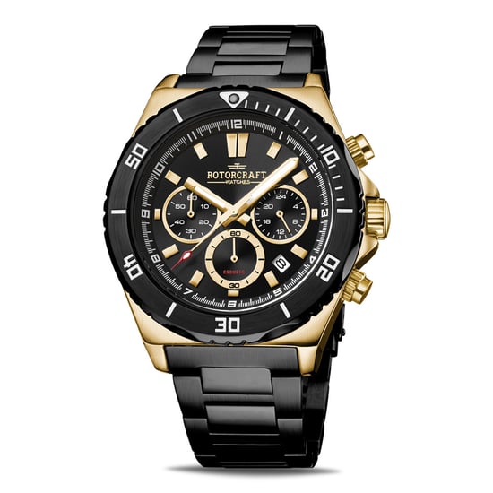 Rotorcraft Horloge Robusto Chrono Zwart - Image 1