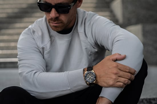 Rotorcraft Horloge Robusto Chrono Zwart - Image 5