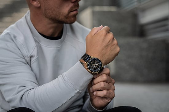Rotorcraft Horloge Robusto Chrono Zwart - Image 6