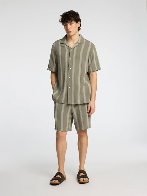 Selected Overhemden Sal Relax Fit Overhemd Vetiver Groen - Image 5