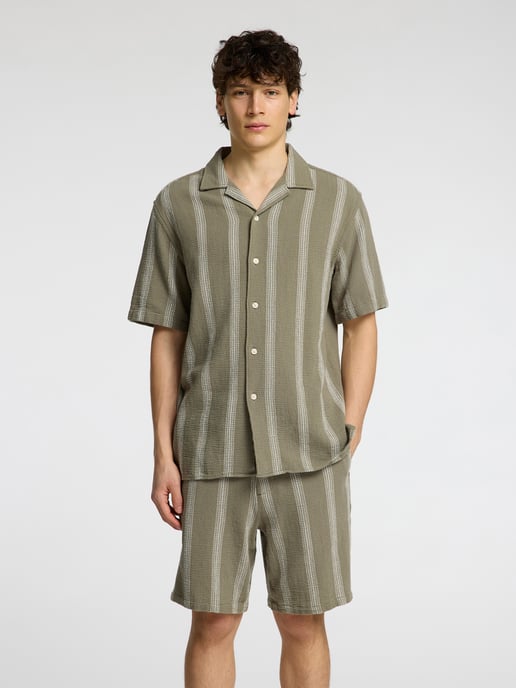 Selected Overhemden Sal Relax Fit Overhemd Vetiver Groen - Image 6