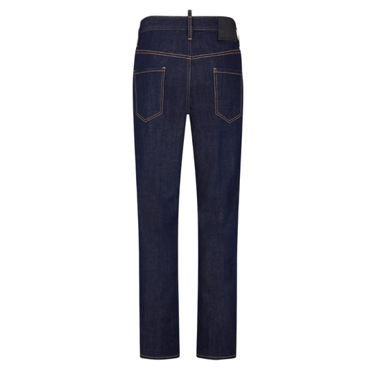 Dsquared2 Dark Navy Blue Rinse Wash 642 Jeans - Image 2