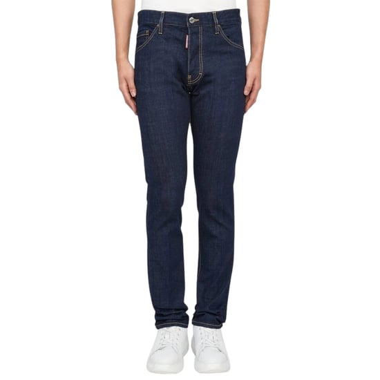 Dsquared2 Dark Navy Blue Rinse Wash Cool Guy Jeans - Image 3
