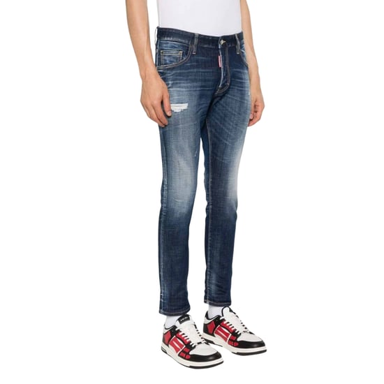 Dsquared2 Donkerblauwe Skater Jeans - Image 3