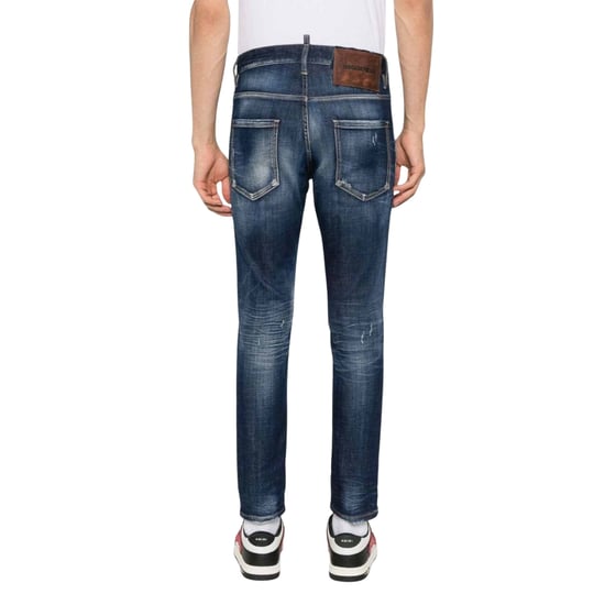 Dsquared2 Donkerblauwe Skater Jeans - Image 4