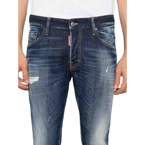 Dsquared2 Donkerblauwe Skater Jeans - Image 5