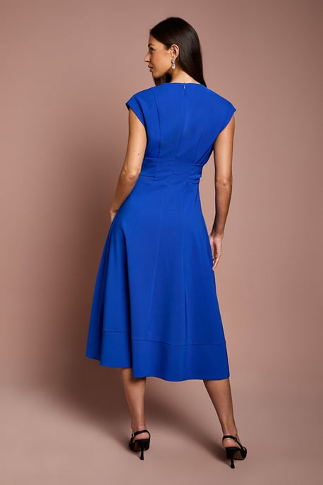 Belted Crepe Dress - Image 3