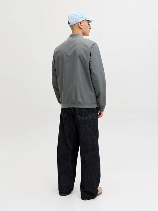 Jack & Jones Jas zomer Mash Bomber Grijs - Image 3