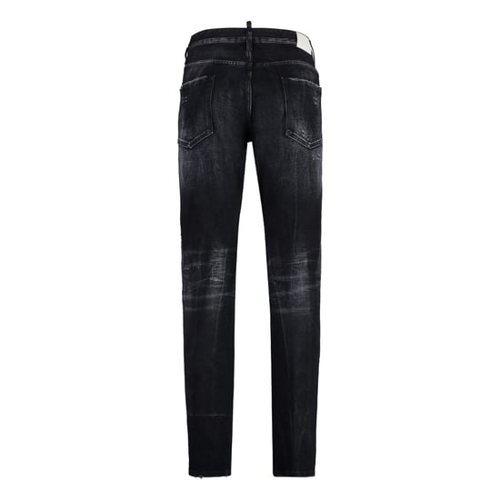 Dsquared2 Zwarte Jeans Met Warp Wash-effect, Coole Gast - Image 2