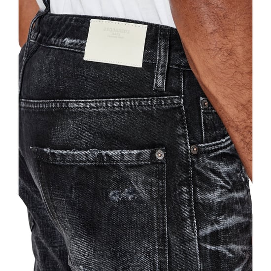 Dsquared2 Zwarte Jeans Met Warp Wash-effect, Coole Gast - Image 6