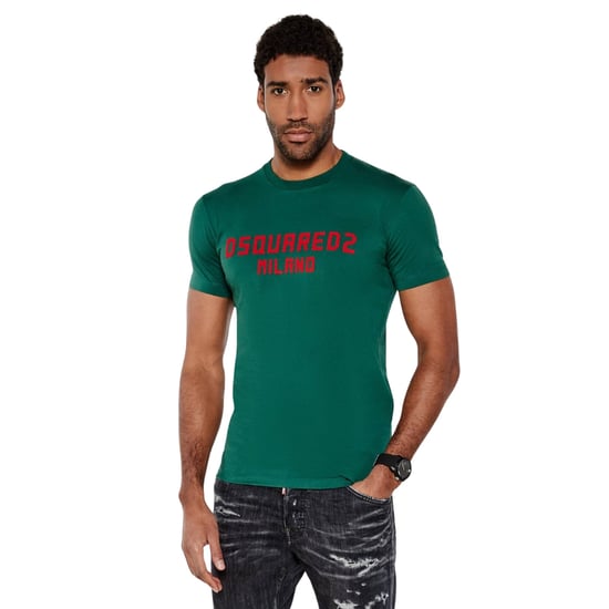 Dsquared2 Milano Logo Cool Fit Green T-shirt - Image 3