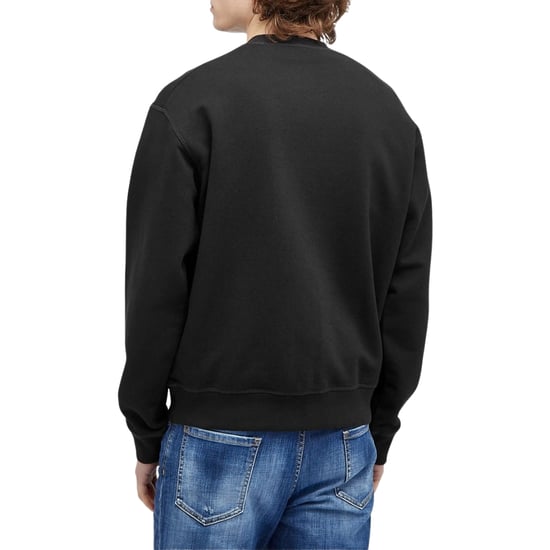 Dsquared2 Horror Maple Leaf Cool Fit Zwarte Sweatshirt - Image 5
