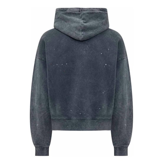 Dsquared2 Bros Est 1964 Logotyp Distressed Cypro Marinblå Huvtröja - Image 2
