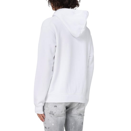 Dsquared2 Horror Logo Witte Hoodie - Image 5
