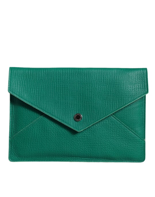 Envelop Tas Leer Groen - Image 1