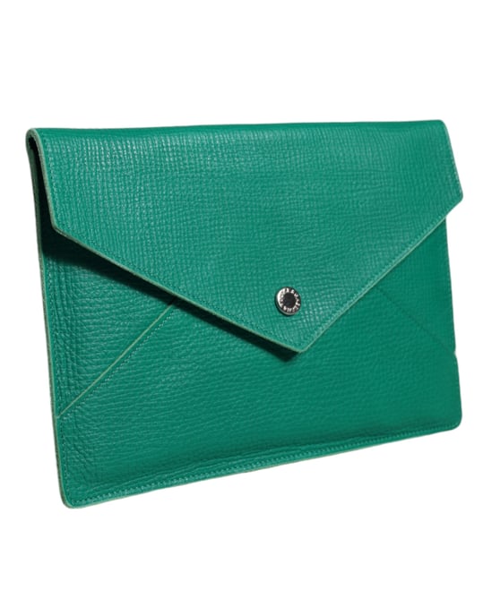 Envelop Tas Leer Groen - Image 2