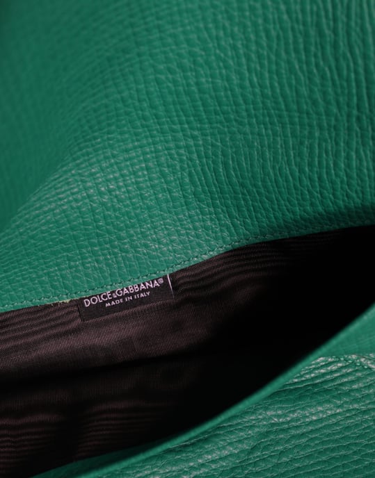 Envelop Tas Leer Groen - Image 4