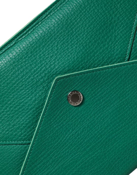 Envelop Tas Leer Groen - Image 5