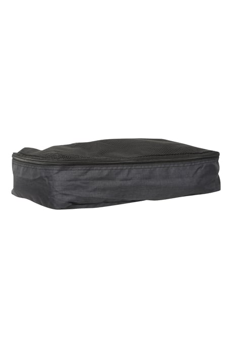 Travel Organiser Set of 3 Packing Cubes Lightweight Compact Luggage Organiser Charcoal - Image 6