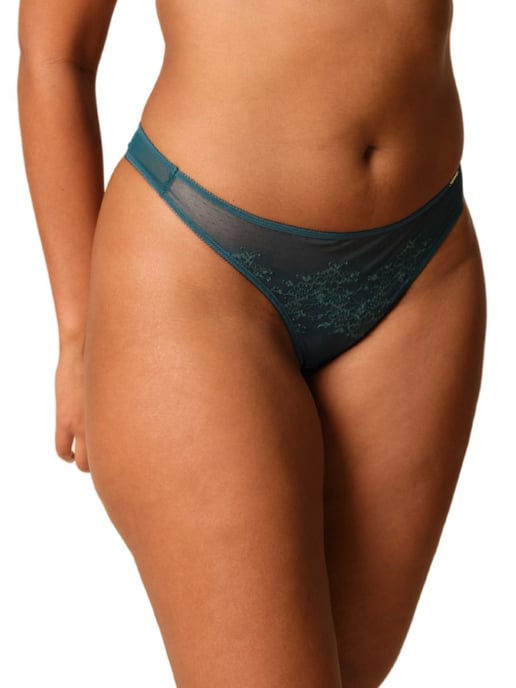 Glossies Lace Thong - Image 3