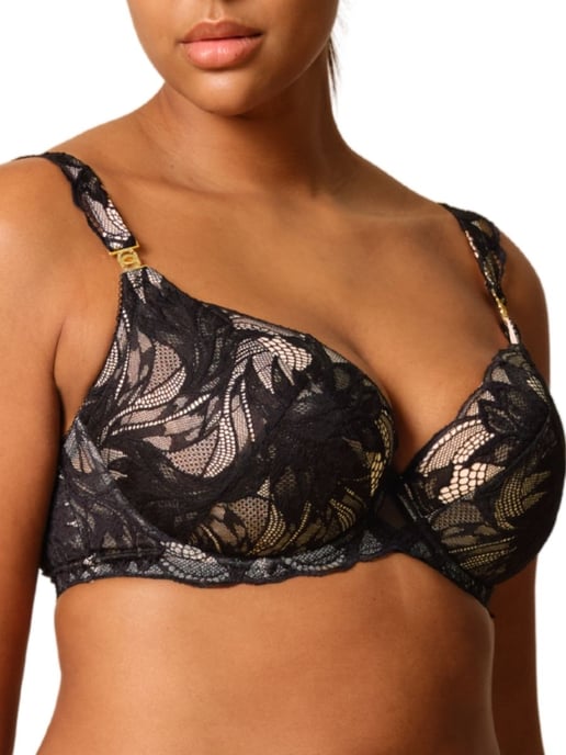 Lace Soirée Padded Plunge Bra - Image 3