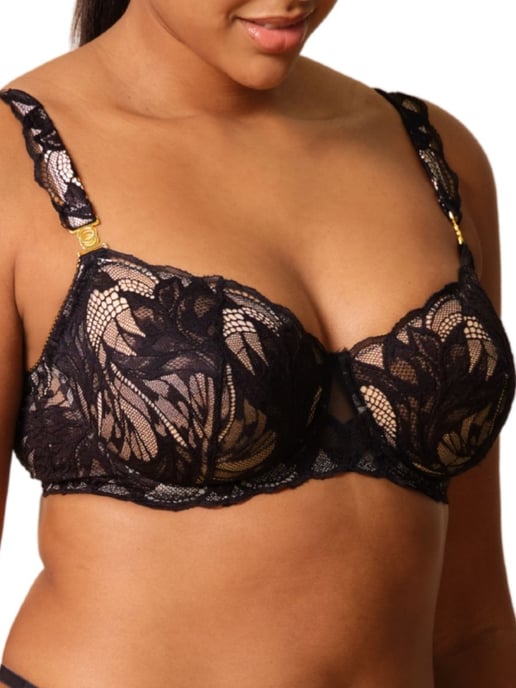 Lace Soirée Demi Balconette Bra - Image 3