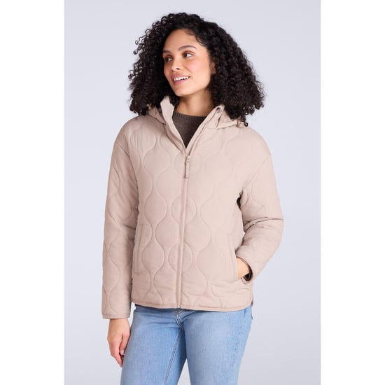 Mountain Warehouse Dames/Dames Flora Gewatteerde Jas (Beige) - Image 1