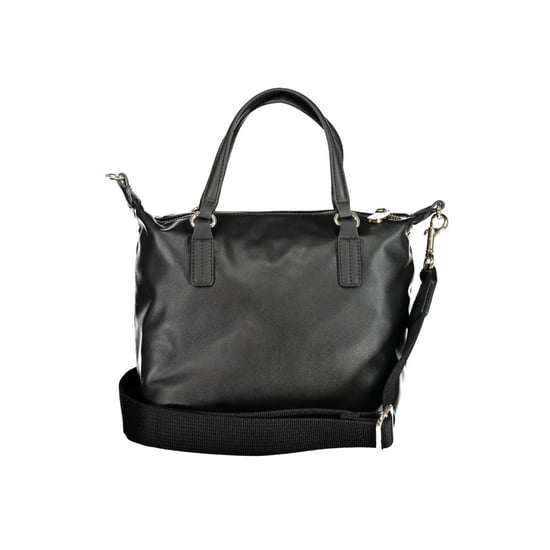 Julia Kleine Tote Zwarte Nylon Handtas - Image 2