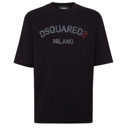Dsquared2 Milano Logo Black T-shirt - Image 1