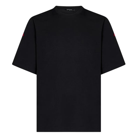 Dsquared2 Large Horror Logo On Back Black T-shirt - Image 1