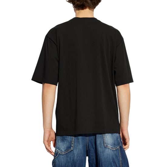 Dsquared2 Phys Ed Logo Black T-shirt - Image 4
